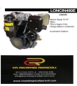 Immagine 0 di LONCIN Motore Diesel 10 HP 460cc Filtro a bagno d’olio Flangia attacco Lombardini Avviamento Elettrico