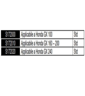 SERIE SEGMENTI PER MOTORI 4 TEMP