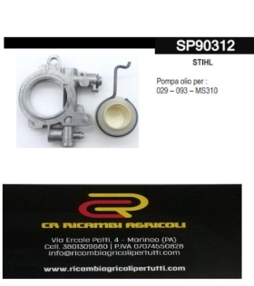 STIHL Pompa olio per : 029 – 093 – MS310