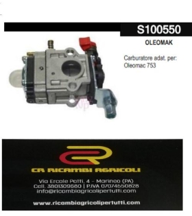 OLEOMAK Carburatore adat. per: Oleomac 753