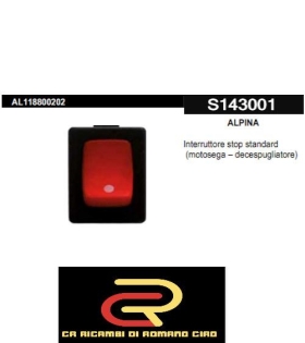 Interruttore stop standard (motosega – decespugliatore)