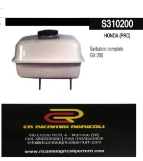 HONDA (PRC) Serbatoio completo GX 200