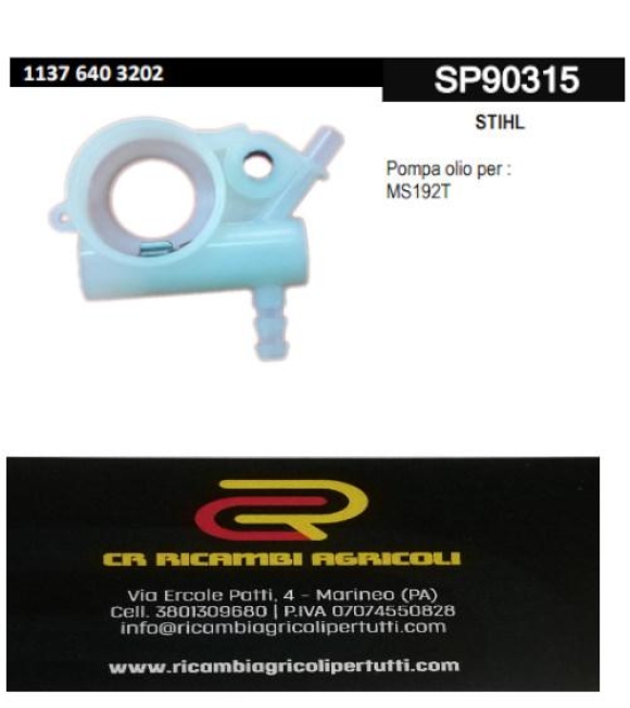 Immagine 0 di STIHL Pompa olio per : MS192T