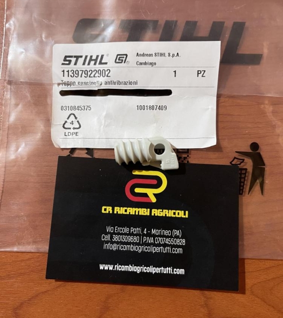 Immagine 0 di STIHL Tappo cuscinetto antivibrazioni Stihl 11397922902