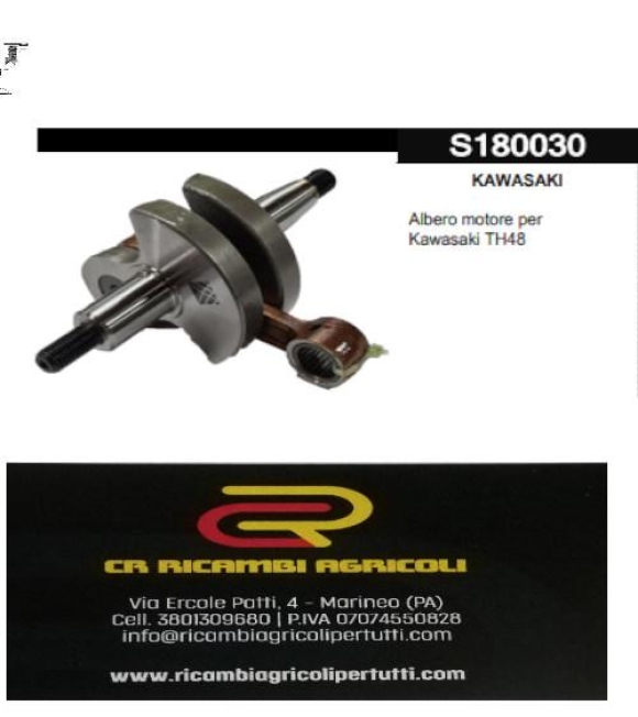 Immagine 0 di KAWASAKI Albero motore per  Kawasaki TH48