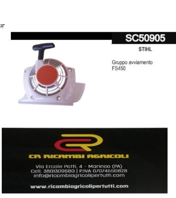 Immagine 0 di STIHL Gruppo avviamento FS450